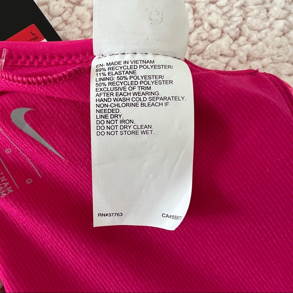 NWT Nike Cloud Dye Strappy Crossback Bikini Top - Picture 9 of 10